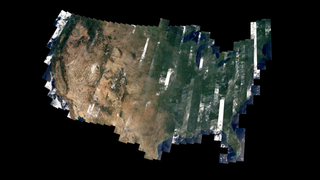 This Beautiful Patchwork US Celebrates Landsat 8's First Year in Space